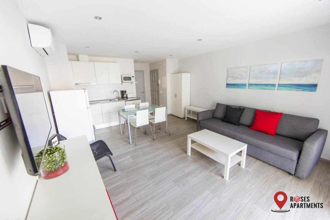 Roses Apartments 1 - Vista Mar Lateral - 1Habitacion エクステリア 写真